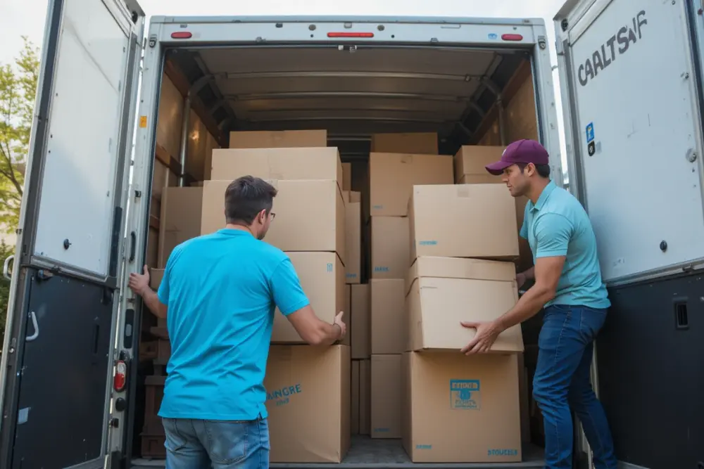 Least expensive way to move goods over long distances