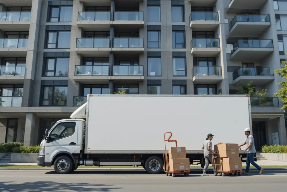 Apartment shift from one state to another