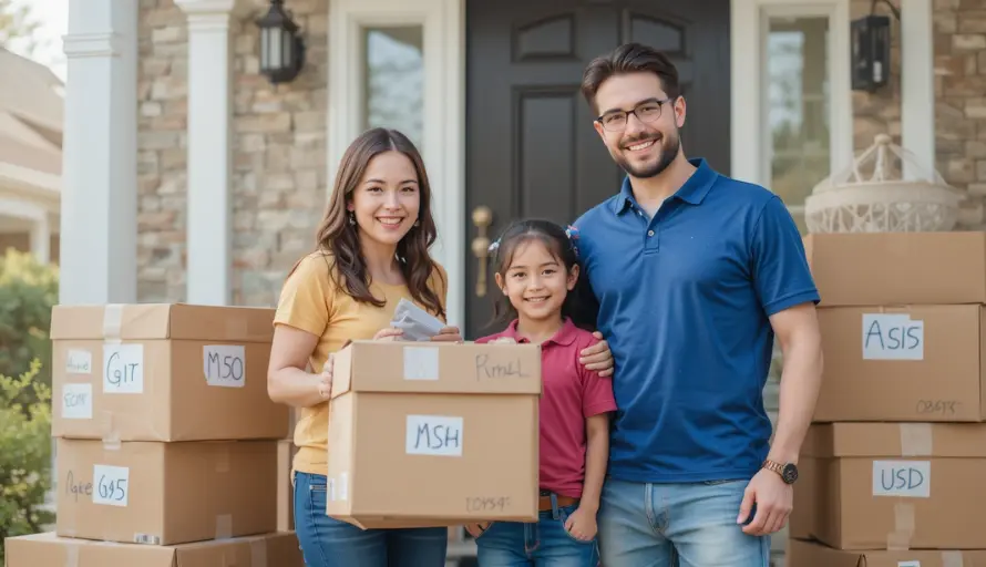 A family reached on his location after moving