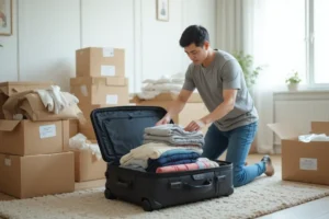 Best way to pack clothes for moving