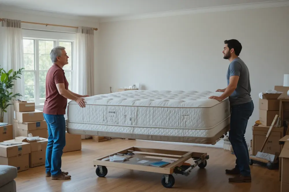 How to move a king size mattress – easy lifting & loading tips