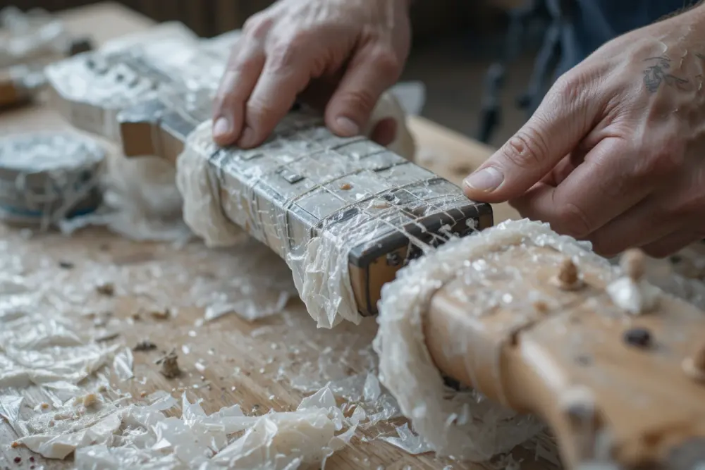 How to pack a guitar for moving