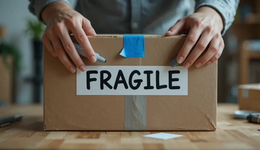 Packing plants in box